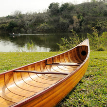 Load image into Gallery viewer, SKEENA CANOE WITH RIBS 16' | Wood Canoe