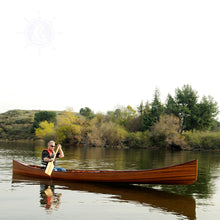 Load image into Gallery viewer, SKEENA CANOE WITH RIBS 16&#39; | Wood Canoe
