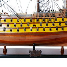 Load image into Gallery viewer, HMS VICTORY MODEL SHIP PAINTED | Museum-quality | Fully Assembled Wooden Ship Models