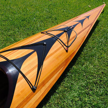 Load image into Gallery viewer, MIRAMICHI KAYAK WITH ARROWS 17' | Wooden Kayak