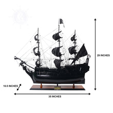 Load image into Gallery viewer, BLACK PEARL PIRATE SHIP MODEL SHIP | Museum-quality | Fully Assembled Wooden Ship Models