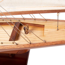 Load image into Gallery viewer, COLUMBIA SM Model Yacht | Museum-quality | Partially Assembled Wooden Ship Model