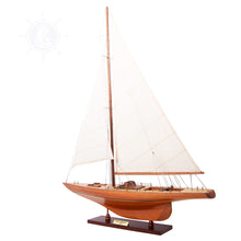 Load image into Gallery viewer, COLUMBIA SM Model Yacht | Museum-quality | Partially Assembled Wooden Ship Model