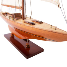Load image into Gallery viewer, COLUMBIA SM Model Yacht | Museum-quality | Partially Assembled Wooden Ship Model