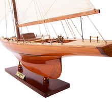 Load image into Gallery viewer, COLUMBIA SM Model Yacht | Museum-quality | Partially Assembled Wooden Ship Model