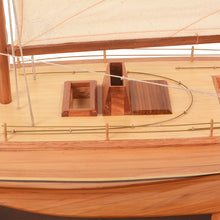 Load image into Gallery viewer, COLUMBIA YACHT L Model Yacht | Museum-quality | Partially Assembled Wooden Ship Model
