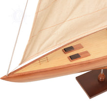 Load image into Gallery viewer, COLUMBIA YACHT L Model Yacht | Museum-quality | Partially Assembled Wooden Ship Model