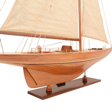 Load image into Gallery viewer, COLUMBIA YACHT L Model Yacht | Museum-quality | Partially Assembled Wooden Ship Model
