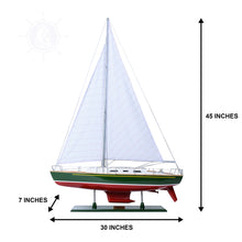Load image into Gallery viewer, OMEGA YACHT Model Yacht | Museum-quality | Partially Assembled Wooden Ship Model