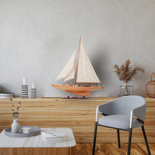 Load image into Gallery viewer, ENDEAVOUR SM Model Yacht | Museum-quality | Partially Assembled Wooden Ship Model