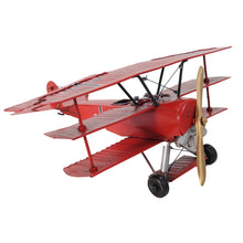 Load image into Gallery viewer, 1917 RED BARON FOKKER TRIPLANE | scale model aircraft | Miniatures |Vintage arts and crafts for decoration