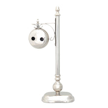 Load image into Gallery viewer, BRASS/ ALUM. LAMP POST CLOCK ONE SIDED | Vintage arts and crafts for decoration