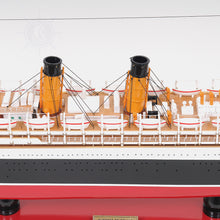 Load image into Gallery viewer, EMPRESS OF IRELAND CRUISE SHIP MODEL | Museum-quality Cruiser| Fully Assembled Wooden Model Ship
