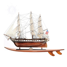 Load image into Gallery viewer, HALF-SURFBOARD SHELF | Museum-quality | Fully Assembled Wooden Ship Model