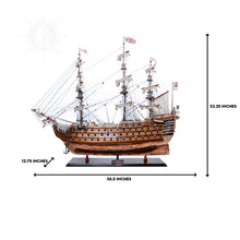 Load image into Gallery viewer, HMS VICTORY MODEL SHIP COPPER BOTTOM | Museum-quality | Fully Assembled Wooden Ship Models