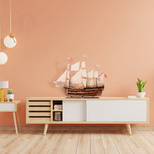 Load image into Gallery viewer, HMS ENDEAVOUR MODEL SHIP OPEN HULL | Museum-quality | Fully Assembled Wooden Ship Models