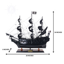 Load image into Gallery viewer, BLACK PEARL PIRATE SHIP MODEL SHIP MEDIUM | Museum-quality | Fully Assembled Wooden Ship Models