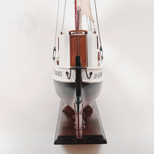 Load image into Gallery viewer, LA GASPÉSIENNE PAINTED | Museum-quality | Fully Assembled Wooden Ship Model