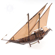 Load image into Gallery viewer, DHOW MODEL BOAT MEDIUM | Museum-quality | Fully Assembled Wooden Model boats
