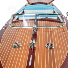 Load image into Gallery viewer, RIVA TRITON MODEL BOAT PAINTED LARGE | Museum-quality | Fully Assembled Wooden Model boats