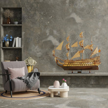 Load image into Gallery viewer, SAN FELIPE MODEL SHIP XXL | Museum-quality | Fully Assembled Wooden Ship Models