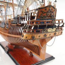 Load image into Gallery viewer, SAN FELIPE MODEL SHIP OPEN HULL | Museum-quality | Fully Assembled Wooden Ship Models