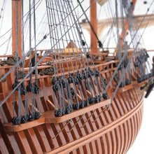 Load image into Gallery viewer, SAN FELIPE MODEL SHIP OPEN HULL | Museum-quality | Fully Assembled Wooden Ship Models