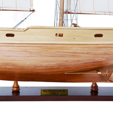 Load image into Gallery viewer, BLUENOSE II FULLY ASSEMBLED 29.5 INCHES | Museum-quality | Fully Assembled Wooden Ship Model