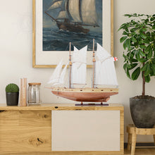 Load image into Gallery viewer, BLUENOSE II FULLY ASSEMBLED 29.5 INCHES | Museum-quality | Fully Assembled Wooden Ship Model