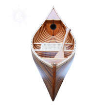 Load image into Gallery viewer, DISPLAY CANOE WITH RIBS WITH MATTE FINISH ft| Wood Display