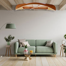 Load image into Gallery viewer, DISPLAY CANOE WITH RIBS WITH MATTE FINISH ft| Wood Display