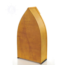Load image into Gallery viewer, WOODEN CANOE BOOK SHELF SMALL | Museum-quality | Fully Assembled Wooden Ship Model