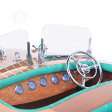 Load image into Gallery viewer, CHRIS CRAFT TRIPLE COCKPIT MODEL BOAT | Museum-quality | Fully Assembled Wooden Model boats
