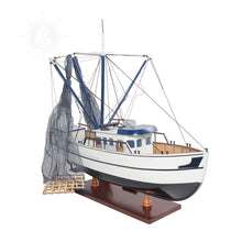 Load image into Gallery viewer, SHRIMP BOAT MODEL BOAT | Museum-quality | Fully Assembled Wooden Model boats