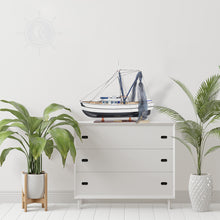 Load image into Gallery viewer, SHRIMP BOAT MODEL BOAT | Museum-quality | Fully Assembled Wooden Model boats