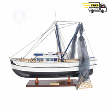 Load image into Gallery viewer, SHRIMP BOAT MODEL BOAT | Museum-quality | Fully Assembled Wooden Model boats