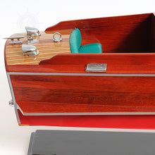Load image into Gallery viewer, CHRIS CRAFT RUNABOUT MODEL BOAT PAINTED | Museum-quality | Fully Assembled Wooden Model boats