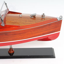 Load image into Gallery viewer, CHRIS CRAFT RUNABOUT MODEL BOAT PAINTED | Museum-quality | Fully Assembled Wooden Model boats