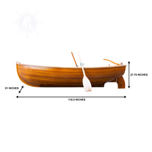 Load image into Gallery viewer, LITTLE BEAR WITH MATTE FINISH 10' | Wooden Dinghy