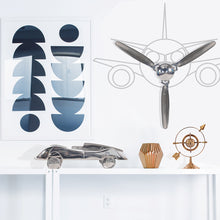 Load image into Gallery viewer, 3-BLADE PROPELLER | scale model aircraft | Miniatures |Vintage arts and crafts for decoration
