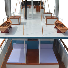 Load image into Gallery viewer, DICKIE WALKER MODEL BOAT XXXL | Museum-quality | Fully Assembled Wooden Model boats