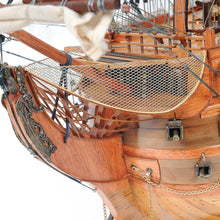 Load image into Gallery viewer, HMS VICTORY MODEL SHIP 56L WITH DISPLAY CASE XL NO GLASS | Museum-quality | Fully Assembled Wooden Ship Models