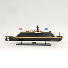 Load image into Gallery viewer, CSS VIRGINIA MODEL BOAT WITH DISPLAY CASE | Museum-quality | Fully Assembled Wooden Model boats