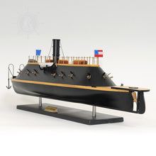 Load image into Gallery viewer, CSS VIRGINIA MODEL BOAT WITH DISPLAY CASE | Museum-quality | Fully Assembled Wooden Model boats
