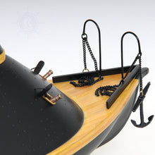 Load image into Gallery viewer, CSS VIRGINIA MODEL BOAT WITH DISPLAY CASE | Museum-quality | Fully Assembled Wooden Model boats