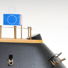 Load image into Gallery viewer, CSS VIRGINIA MODEL BOAT WITH DISPLAY CASE | Museum-quality | Fully Assembled Wooden Model boats