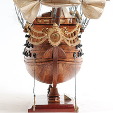 Load image into Gallery viewer, SAN FELIPE MODEL SHIP SMALL WITH DISPLAY CASE | Museum-quality | Fully Assembled Wooden Ship Models