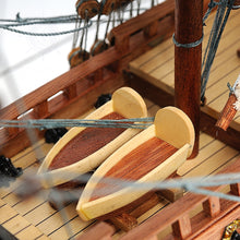 Load image into Gallery viewer, SAN FELIPE MODEL SHIP SMALL WITH DISPLAY CASE | Museum-quality | Fully Assembled Wooden Ship Models
