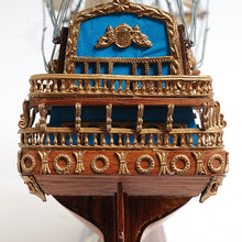 Load image into Gallery viewer, SAN FELIPE MODEL SHIP SMALL WITH DISPLAY CASE | Museum-quality | Fully Assembled Wooden Ship Models