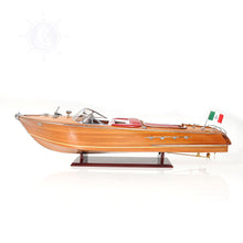 Load image into Gallery viewer, AQUARAMA MODEL BOAT EXCLUSIVE EDITION WITH DISPLAY CASE| Museum-quality | Fully Assembled Wooden Model boats